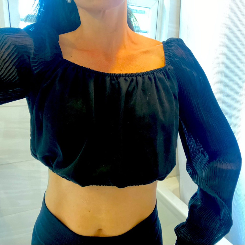 Elegant Black Women's Top